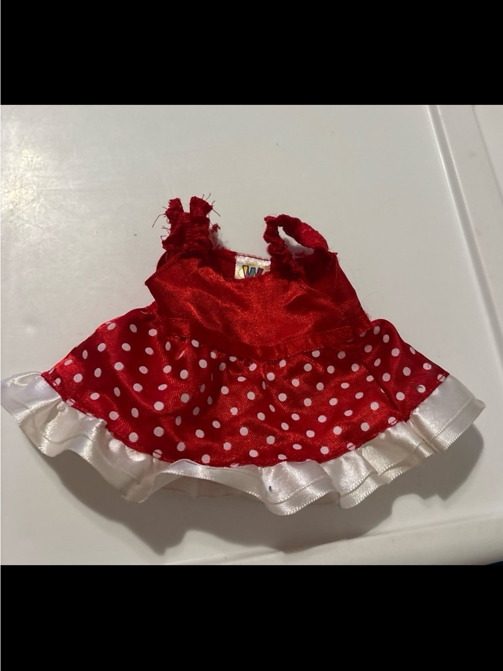 Webkinz Red Polka dot dress